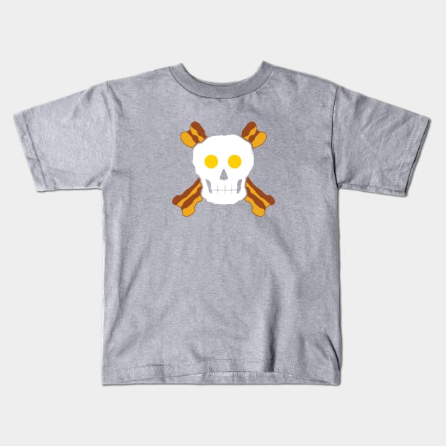 Sunny Side of Death Kids T-Shirt by reebexdesigns